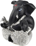 Services Junction Beautiful Black and White color Diamond Ganesh idol for Pooja Showpiece  -  5 cm