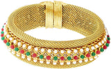 The Jewelbox Brass Yellow Gold Cuff