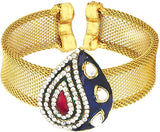 The Jewelbox Brass Yellow Gold Cuff