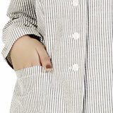Gudi Full Sleeve Striped Women's Jacket