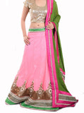 Ambika Lahenga Embroidered Lehenga, Choli and Dupatta Set