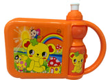 GAYATRI CREATIONS ORANGE KIDS SET 2 Containers Lunch Box