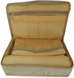 Goldencollections Imported Fabric Organizer With Beautiful Design Make Up And Jewellery Vanity Pouch