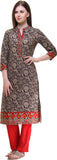 Gulmohar Jaipur Printed Women's Straight Kurta