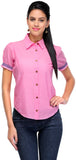 Gloria Women's Solid Casual Shirt