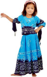 Great Art Printed Girl's Lehenga, Choli and Dupatta Set