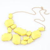 Zaicus Geometric Choker Statement Alloy Necklace