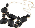 Zaicus Geometric Choker Statement Alloy Necklace
