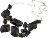 Zaicus Geometric Choker Statement Alloy Necklace