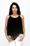 Satovira Party Sleeveless Solid Women's Top