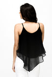 Satovira Party Sleeveless Solid Women's Top