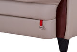 Durian Georgia Leatherette 1 Seater Sofa