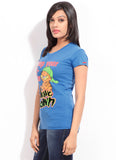 Garfield Casual Short Sleeve Printed Women's Top