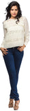 Aaliya Festive Full Sleeve Self Design Women's Top