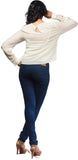 Aaliya Festive Full Sleeve Self Design Women's Top