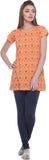 TAB91 Casual Short Sleeve Printed Women's Top