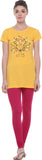 TAB91 Casual Short Sleeve Printed Women's Top