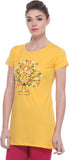 TAB91 Casual Short Sleeve Printed Women's Top