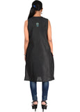 GO LUCKNOW Embroidered Women's Straight Kurta