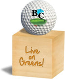 ezyPRNT 'BC' Golf Ball -   Size: 4,  Diameter: 4.26 cm