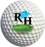 ezyPRNT 'RH' Golf Ball -   Size: 4.26 cm,  Diameter: 4.26 cm