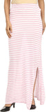 G & M Collections Striped Women's A-line Skirt