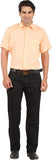 GM Regular Fit Men's Black Trousers