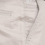 GM Regular Fit Men's Silver Trousers