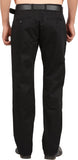 GM Regular Fit Men's Black Trousers