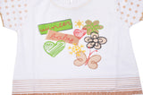 MYFAA Baby Girl's Printed Top & Pyjama Set