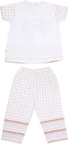MYFAA Baby Girl's Printed Top & Pyjama Set