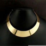 Dhrohar Trendy Gold Tone Collar Yellow Gold Plated Alloy Choker