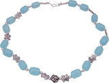 Gemstone Pioneer Brass Necklace