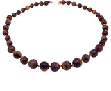 Gemstone Pioneer Brass Necklace