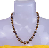 Gemstone Pioneer Brass Necklace