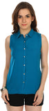 Colors Couture Women's Solid Casual Shirt