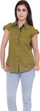 Gmi Women's Self Design Casual Shirt