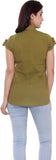 Gmi Women's Self Design Casual Shirt