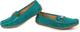 Niremo Green Loafers