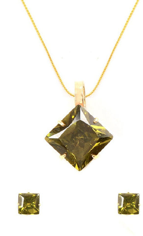 Tsquare Alloy Jewel Set