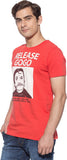 Chimp Graphic Print Men's Round Neck T-Shirt