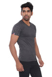 Osho Fashion Concepts Printed Men's V-neck T-Shirt
