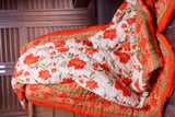 GRJ India Floral Double Quilts & Comforters Multicolor