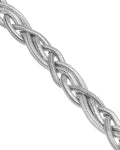 Voylla Alloy Silver Bracelet