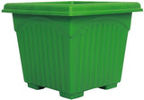Easy Gardening 8 Inch Square Plant Container Set