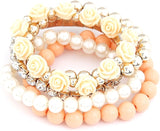 Gliteri Metal Bracelet Set