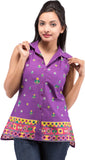 Goodwill Impex Women's Printed Casual Shirt