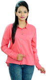 Goodwill Impex Women's Solid Casual Shirt