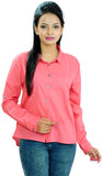 Goodwill Impex Women's Solid Casual Shirt