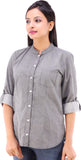 GoodwillImpex Women's Solid Casual Shirt